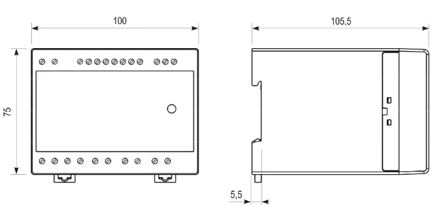 MT440-SSUDAAAMA, Multifunction Power Transducer, Class 0.5, 4 Wire, 600V 1/5/10Amp AC Input 50/60Hz, 24-300VDC or 40-276VAC Aux Input, 3 Programmable Analogue Outputs, 1 relay output, RS485   USB Comms