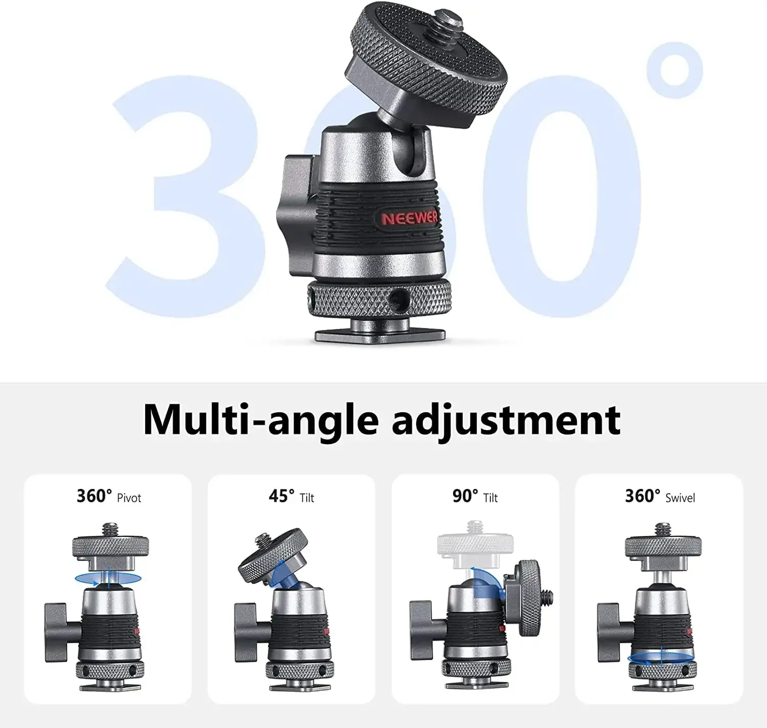 NEEWER ST44 Mini Ball Head