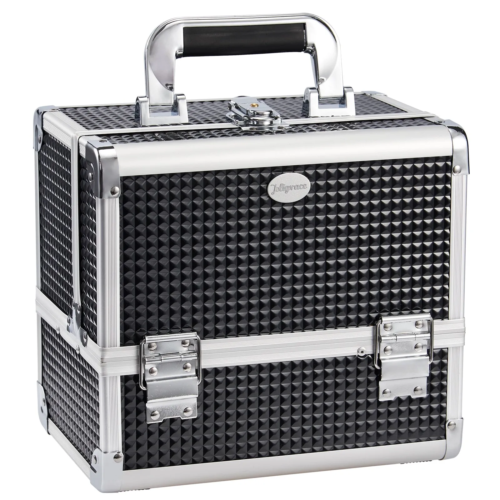 Professional Makeup Suitcase Large Capacity  Brushes Holder