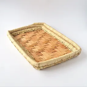 Rectangle Palm leaves hand woven basket