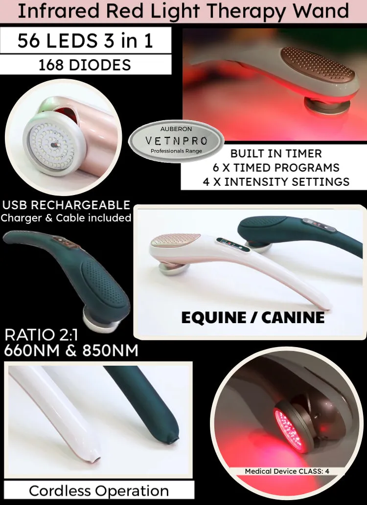 Sold out - Canine Equine Infrared Red Light Therapy Wand Cordless Portable Lightweight