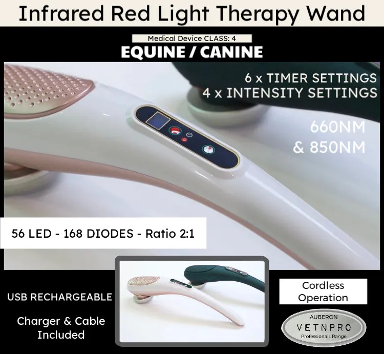 Sold out - Canine Equine Infrared Red Light Therapy Wand Cordless Portable Lightweight