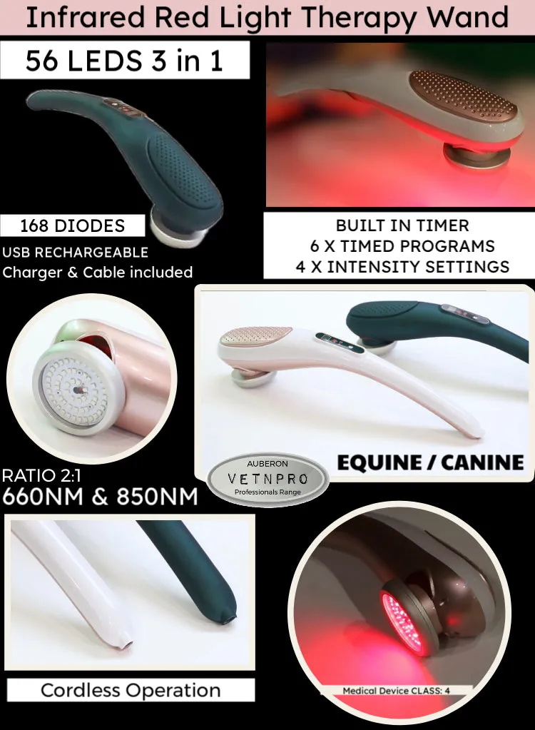 Sold out - Canine Equine Infrared Red Light Therapy Wand Cordless Portable Lightweight