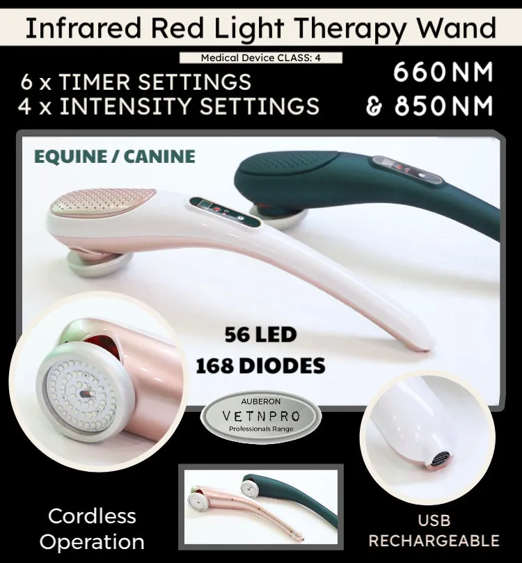 Sold out - Canine Equine Infrared Red Light Therapy Wand Cordless Portable Lightweight