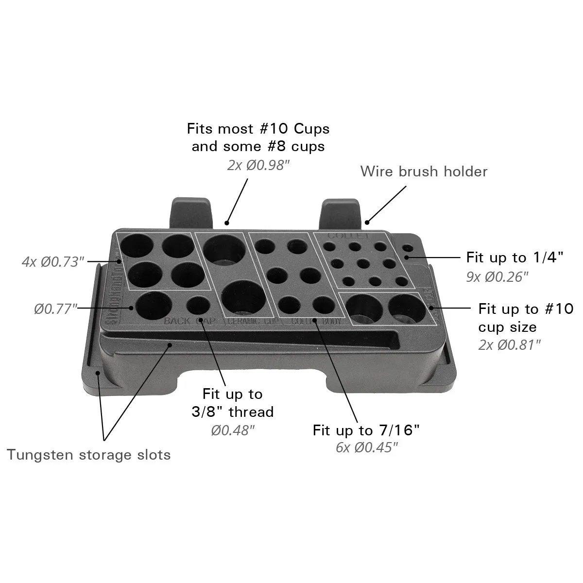 TIG Feeder with Organizer