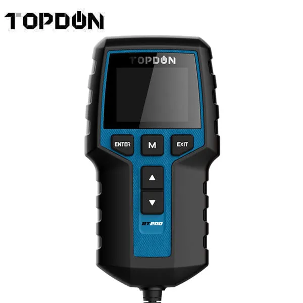 TOPDON - BT200 - Battery Cranking and Charging System - 12V & 24V - 100-2000 CCA Testing Capacity